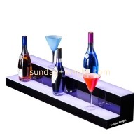 Elegance in Acrylic Custom Wine Bottle Display Stands from Sunday Knight