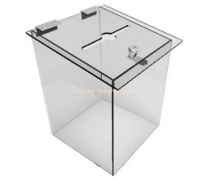 Customized clear large acrylic box DBK-296