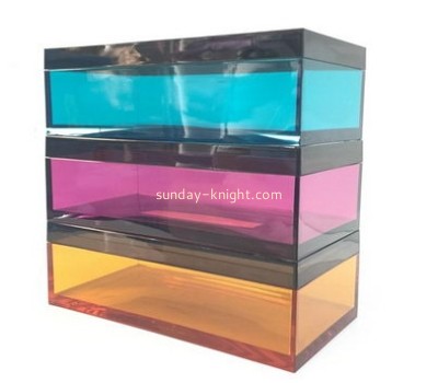 Customized acrylic tissue paper box cover DBK-436