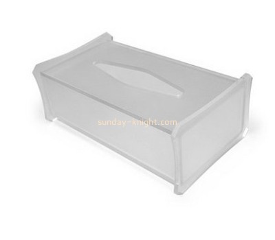 Customized acrylic tissue dispenser box DBK-435