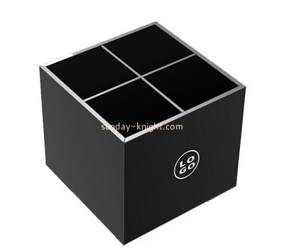 Customized black acrylic display cases for collectibles DBK-449