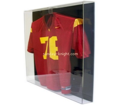 Customized clear acrylic football display case DBK-468