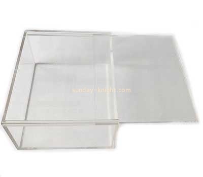 Customized clear acrylic box with sliding lid DBK-479