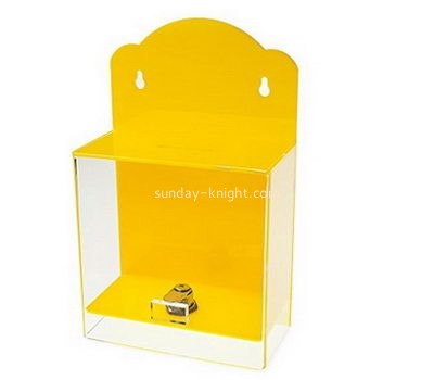 Customized clear acrylic suggestion boxes DBK-484