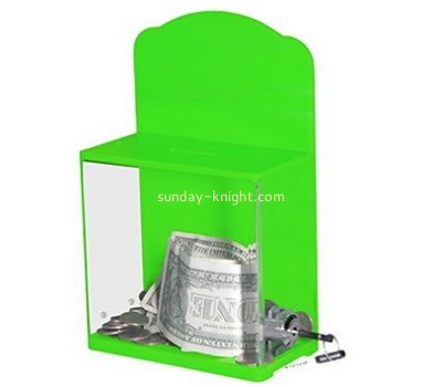 Customized clear acrylic collection box DBK-487