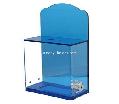 Customized clear lucite ballot box DBK-490