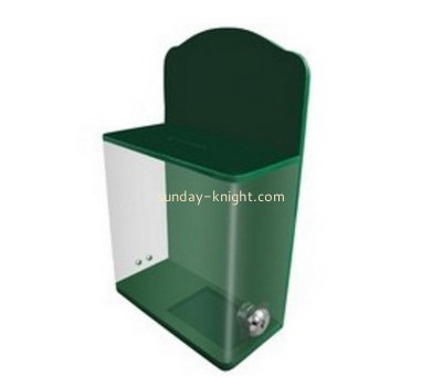 Customized plastic charity collection boxes DBK-505