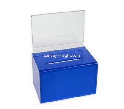 Customized acrylic ballot box DBK-516