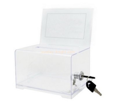 Customized acrylic clear suggestion box DBK-527