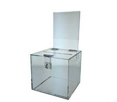 Bespoke transparent lucite ballot box voting DBK-545