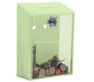 Bespoke transparent acrylic suggestion boxes DBK-609