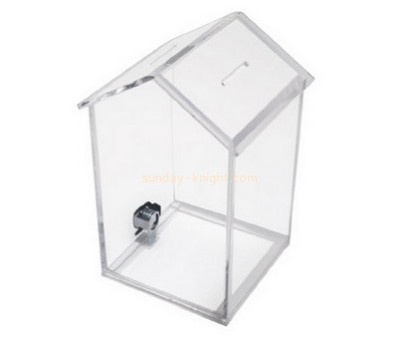 custom donation boxes with locks DBK-624