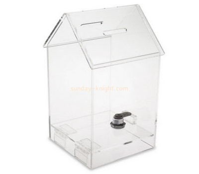 Bespoke transparent acrylic election ballot boxes DBK-632