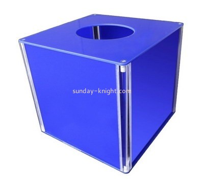 Customize acrylic raffle ticket box DBK-748