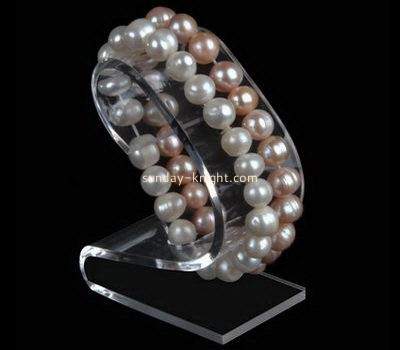 Customize lucite watch and bracelet holder JDK-582