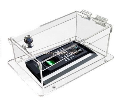 Customize clear acrylic visual intercom protector box DBK-1145