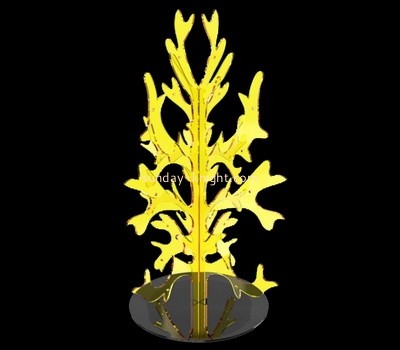 Plexiglass manufacturer customize tree shape acrylic earring display stands ODK-854