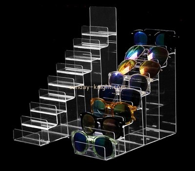 Acrylic manufacturer customize plexiglass sunglasses display stand lucite eyeglasses rack ODK-861