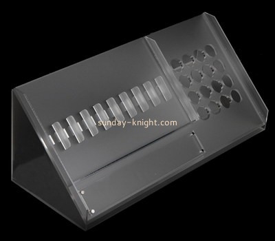 Acrylic factory customize plexiglass display rack perspex display riser ODK-1037