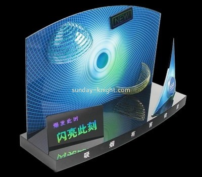 Perspex manufacturer customize acrylic retail display riser plexiglass shop display stand ODK-1043