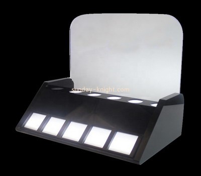 Acrylic factory customize plexiglass counter top display riser perspex display stand ODK-1047