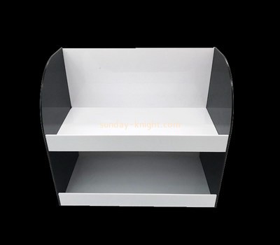 Perspex factory customize acrylic demonstration shelf plexiglass demonstration stand ODK-1061