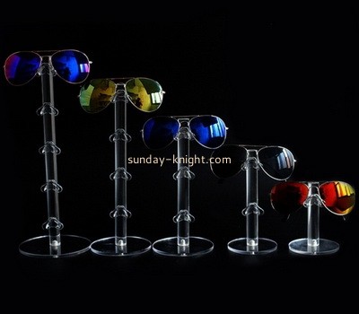 Acrylic manufacturer customize plexiglass sunglasses display rack lucite eyeglasses display stand ODK-1065