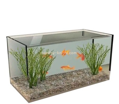 Custom wholesale acrylic gold fish tank FTK-055
