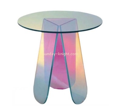 Custom wholesale iridescent acrylic coffee table AFK-363