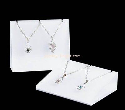 Custom wholesale acrylic necklaces display blocks JDK-743