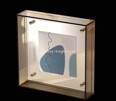 Custom wholesale acrylic magnetic creative picture frame APK-082