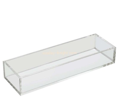 Custom wholesale acrylic narrow storage box HCK-223