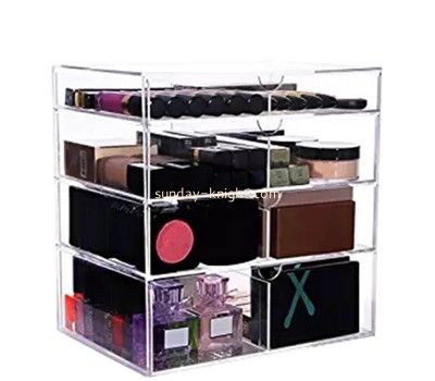 Custom wholesale acrylic beauty 4 drawers organiser AHK-080