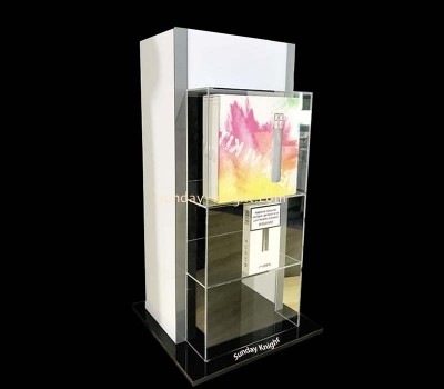 Custom wholesale acrylic LED electronic cigarette display cabinet EDK-097