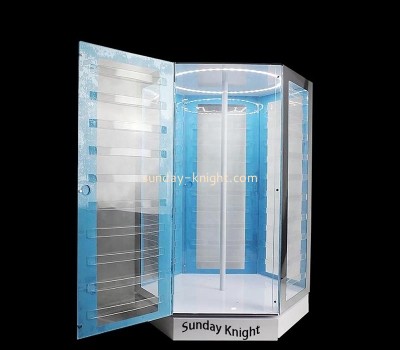 Custom wholesale acrylic luminous retail display cabinet EDK-100