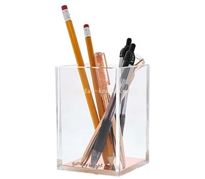 Custom wholesale acrylic pencil pen holder cup DBK-1441