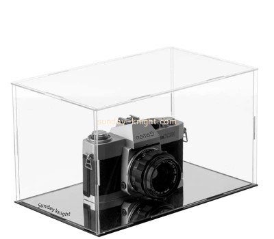 Custom wholesale acrylic 5 sided camera display case DBK-1445