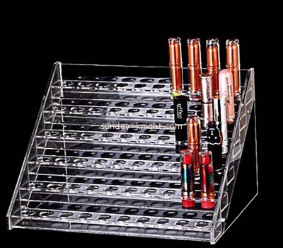 Custom wholesale acrylic 6 tiers lipsticks display stand MDK-497