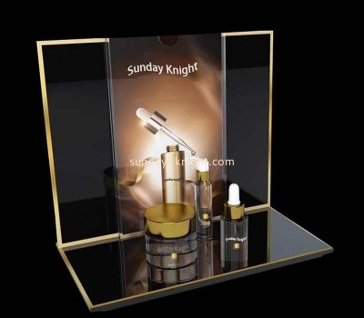 Custom wholesale acrylic shopping mall countertop skincare display props MDK-500