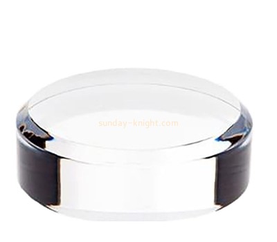 Custom wholesale acrylic round display block ABK-253