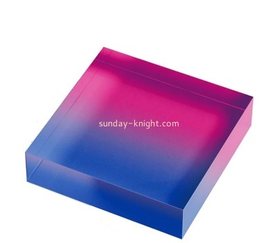 Custom wholesale acrylic colored block ABK-255