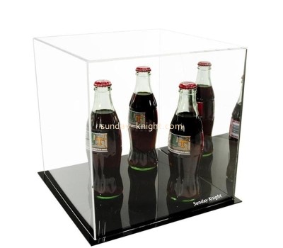 Custom wholesale acrylic beverage display case WDK-254