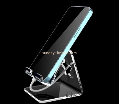 Custom wholesale acrylic desktop phone stand CPK-172