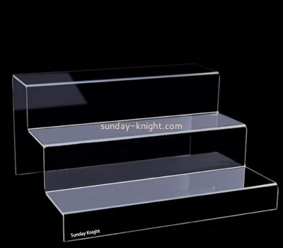 Custom wholesale acrylic 3 tiers eyewear display risers SDK-102