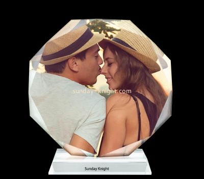 Custom wholesale acrylic decorative photo frame APK-093