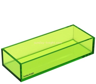 Custom wholesale acrylic desktop storage box AHK-087