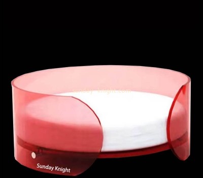 Custom wholesale acrylic round pet cat bed PCK-167