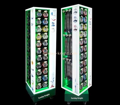 Custom wholesale acrylic LED quick charger display cabinet EDK-105