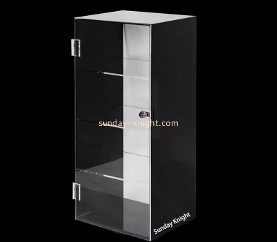 Custom wholesale acrylic LED display cabinet with lock EDK-109