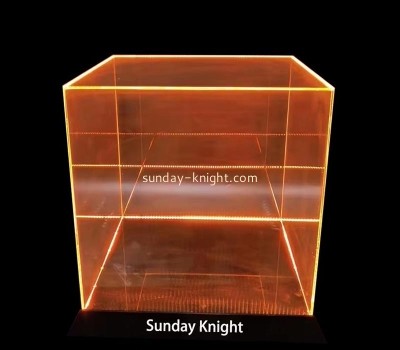 Custom wholesale acrylic LED showcase EDK-112